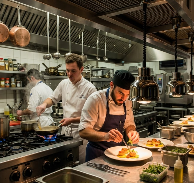 Le Ballet Culinaire Précision et Passion des Chefs en Action